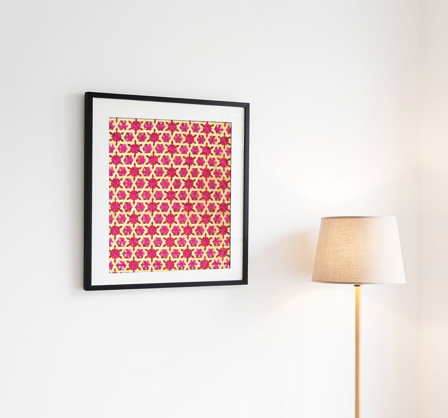 Handcrafted Bamboo art for wall decor BW-18