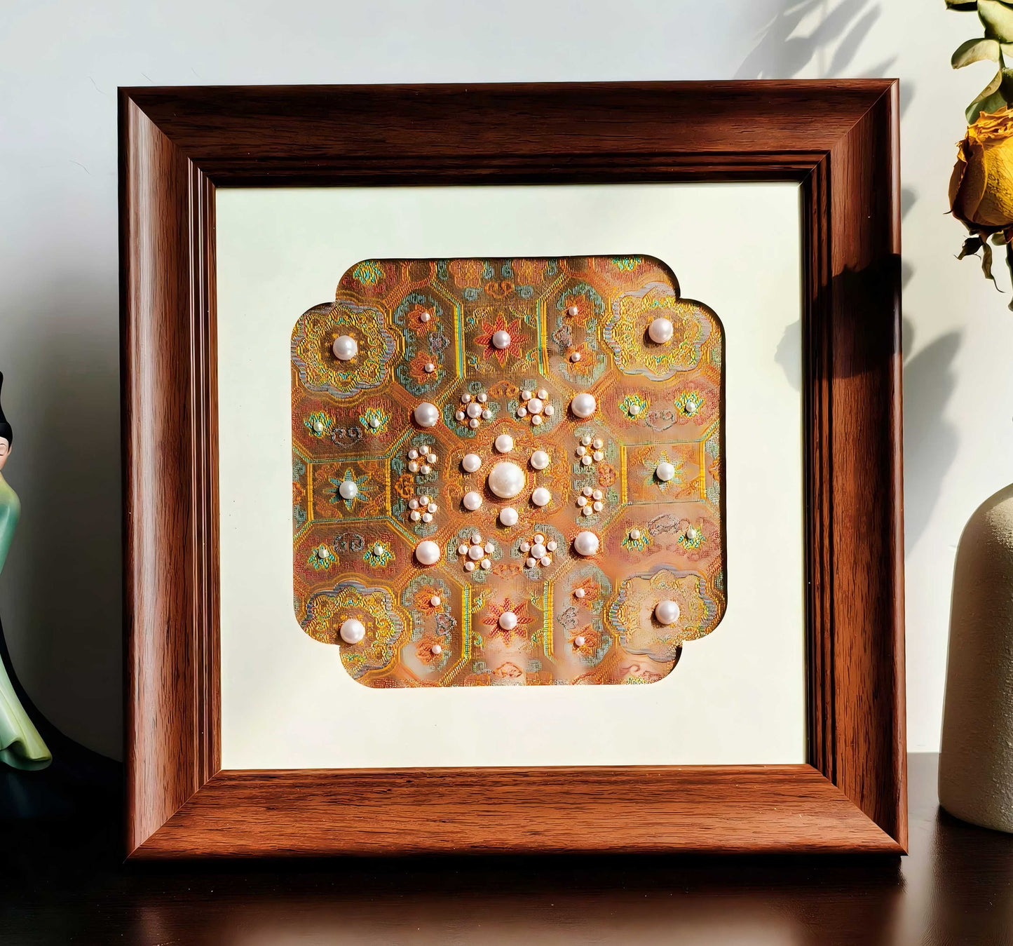 Song Brocade Pearl DIY Decorative Painting P-DIY02