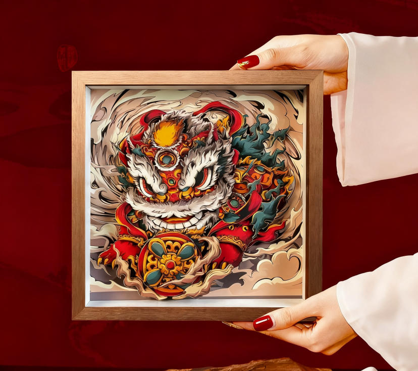 Heritage Handmade: 3D Chinese Paper-Cut Art  WPC-02
