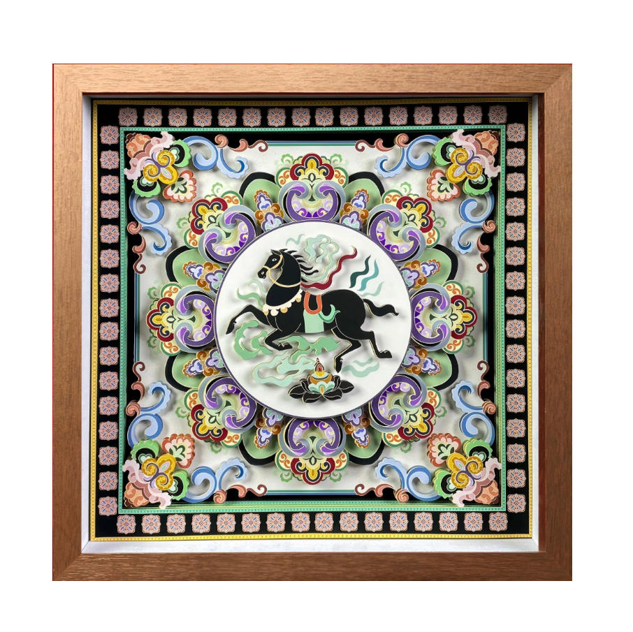 Heritage Handmade: 3D Chinese Paper-Cut Art  WPC-03