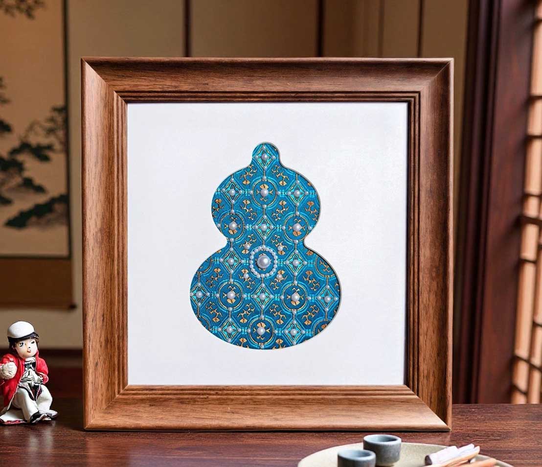 Song Brocade Pearl DIY Decorative Painting P-DIY03