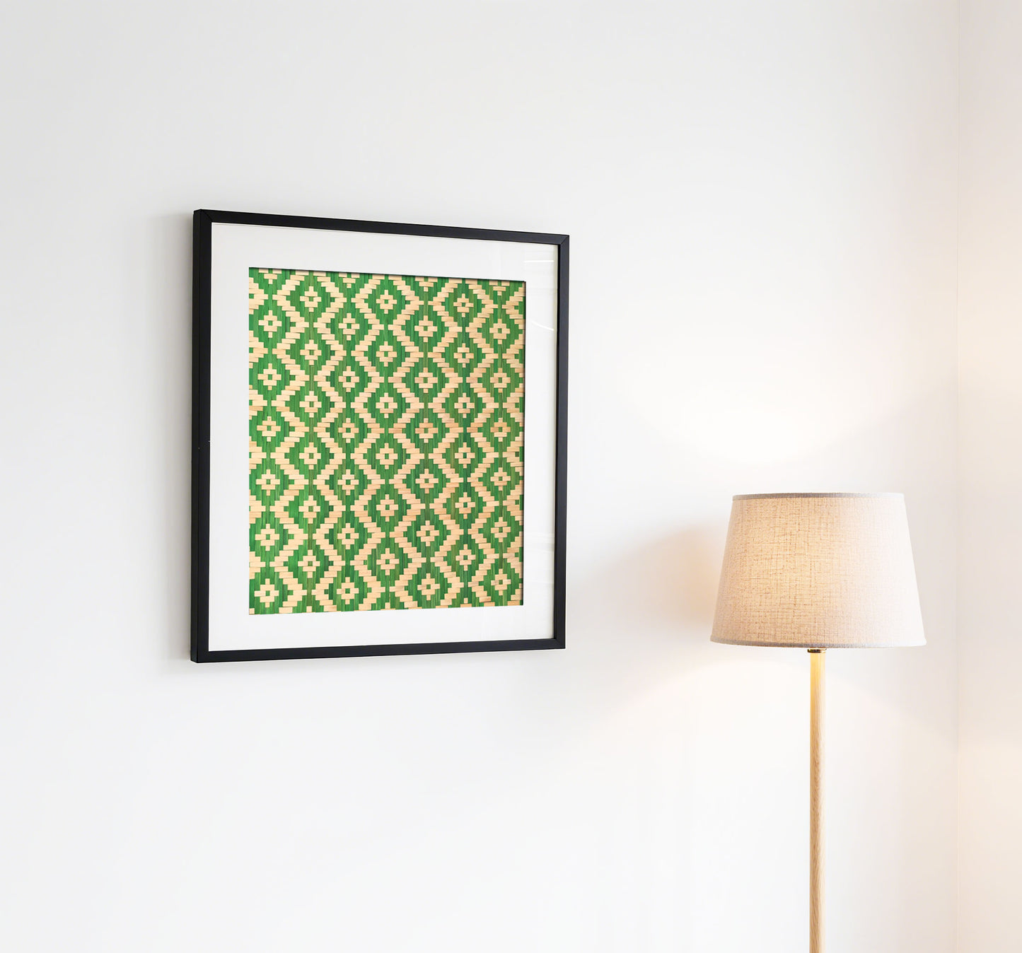 Handcrafted Bamboo art for wall decor BW-06