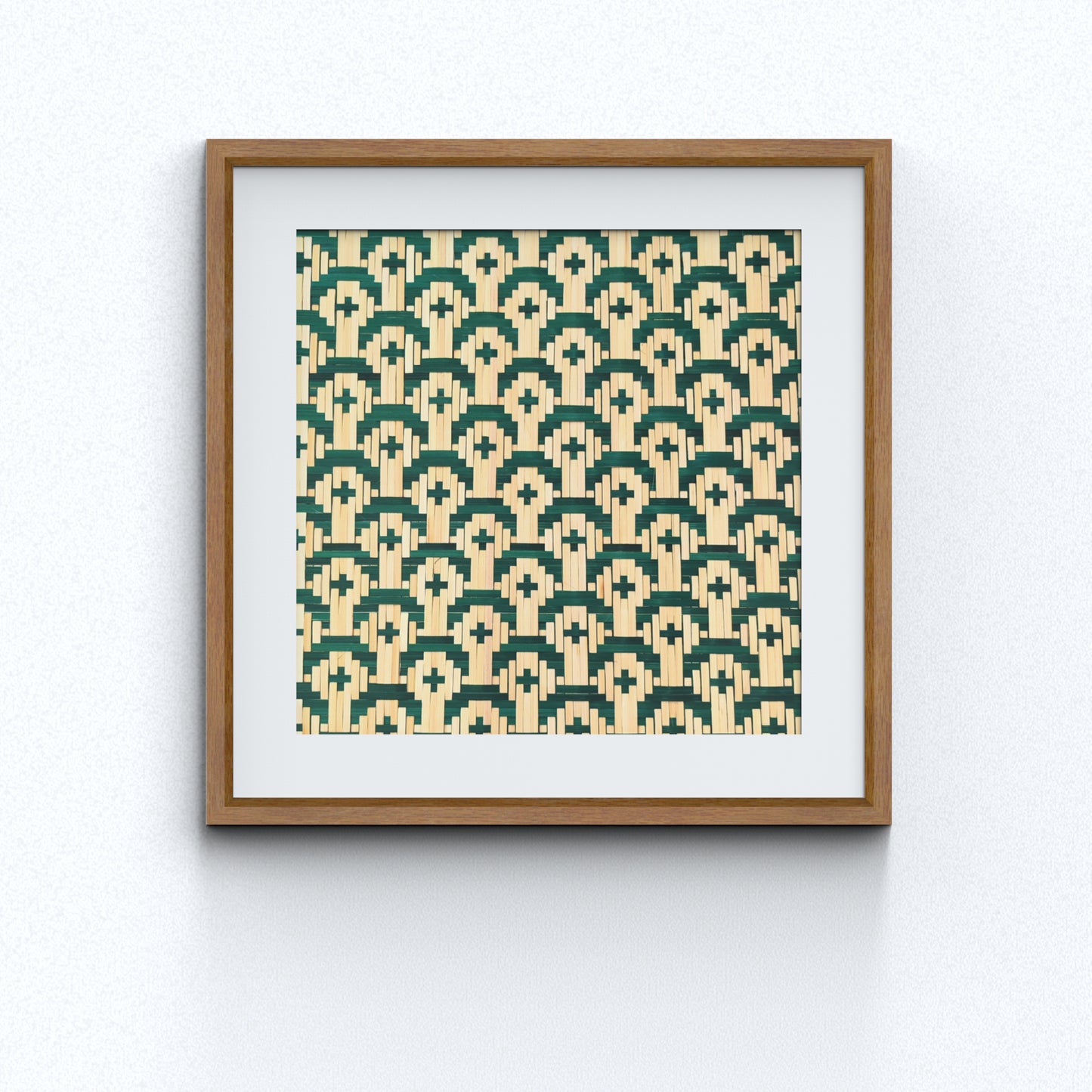 Handcrafted Bamboo art for wall decor BW-07