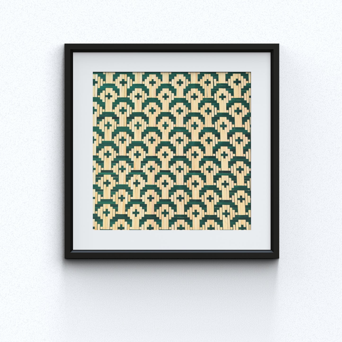 Handcrafted Bamboo art for wall decor BW-07