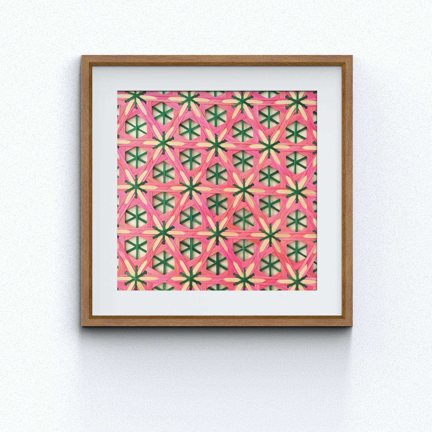 Handcrafted Bamboo art for wall decor BW-08