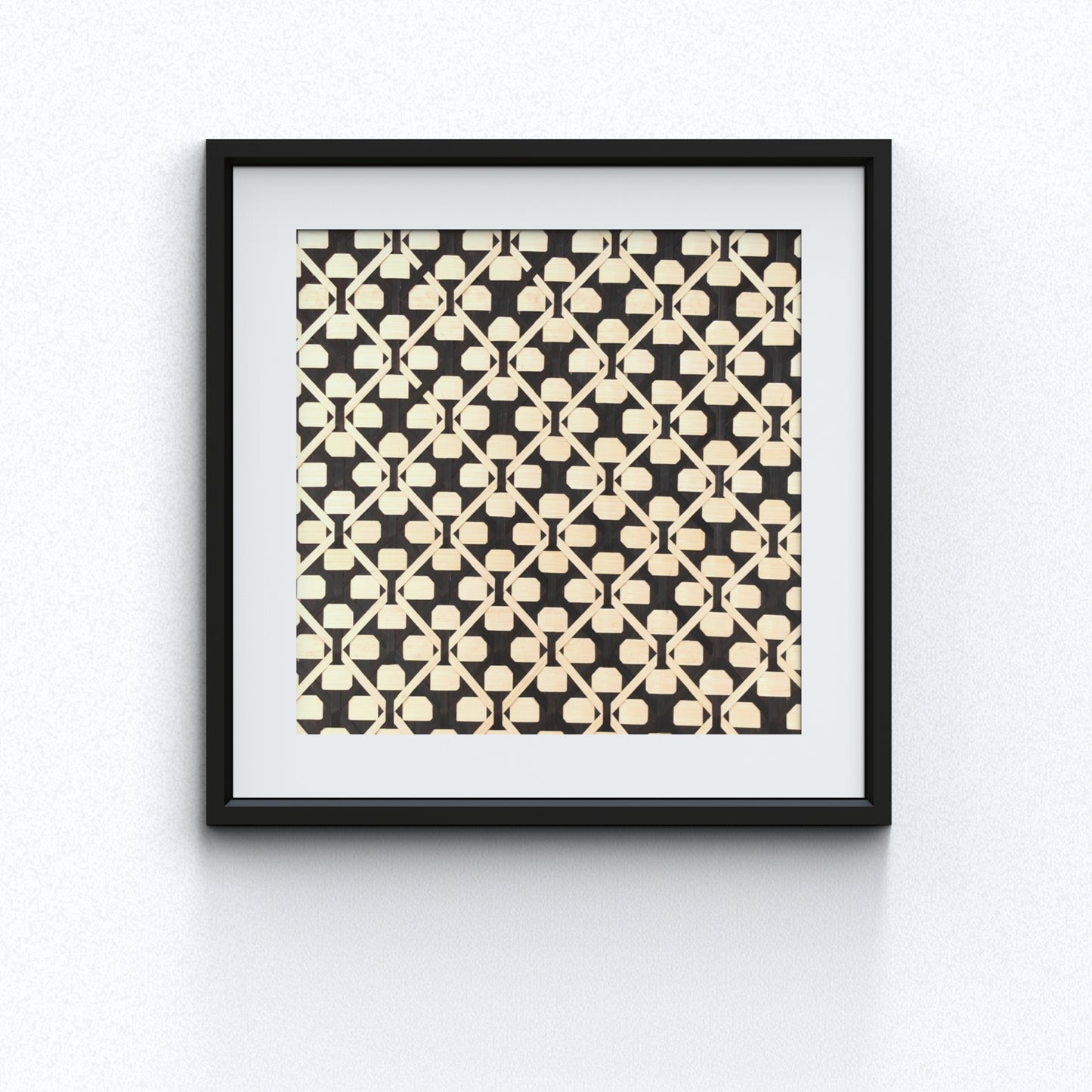 Handcrafted Bamboo art for wall decor BW-09