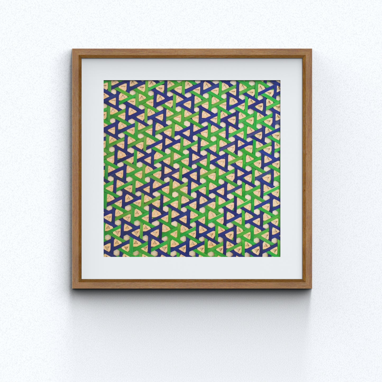 Handcrafted Bamboo art for wall decor BW-11