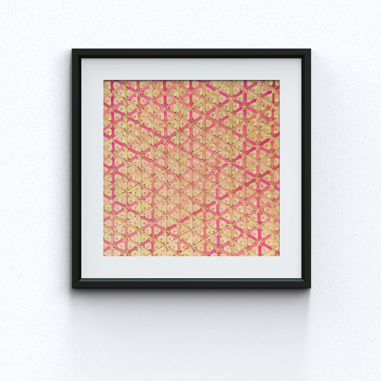 Handcrafted Bamboo art for wall decor BW-13