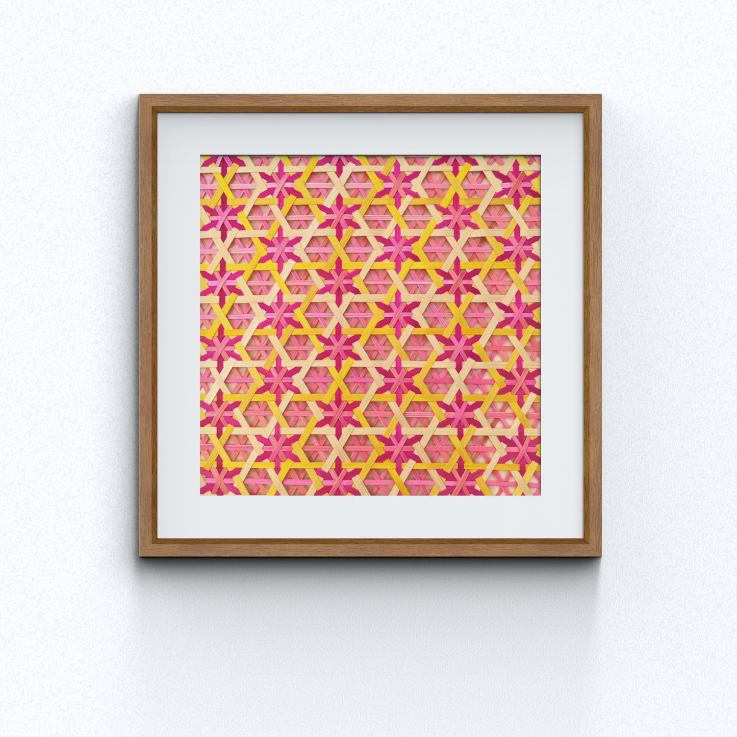 Handcrafted Bamboo art for wall decor BW-16