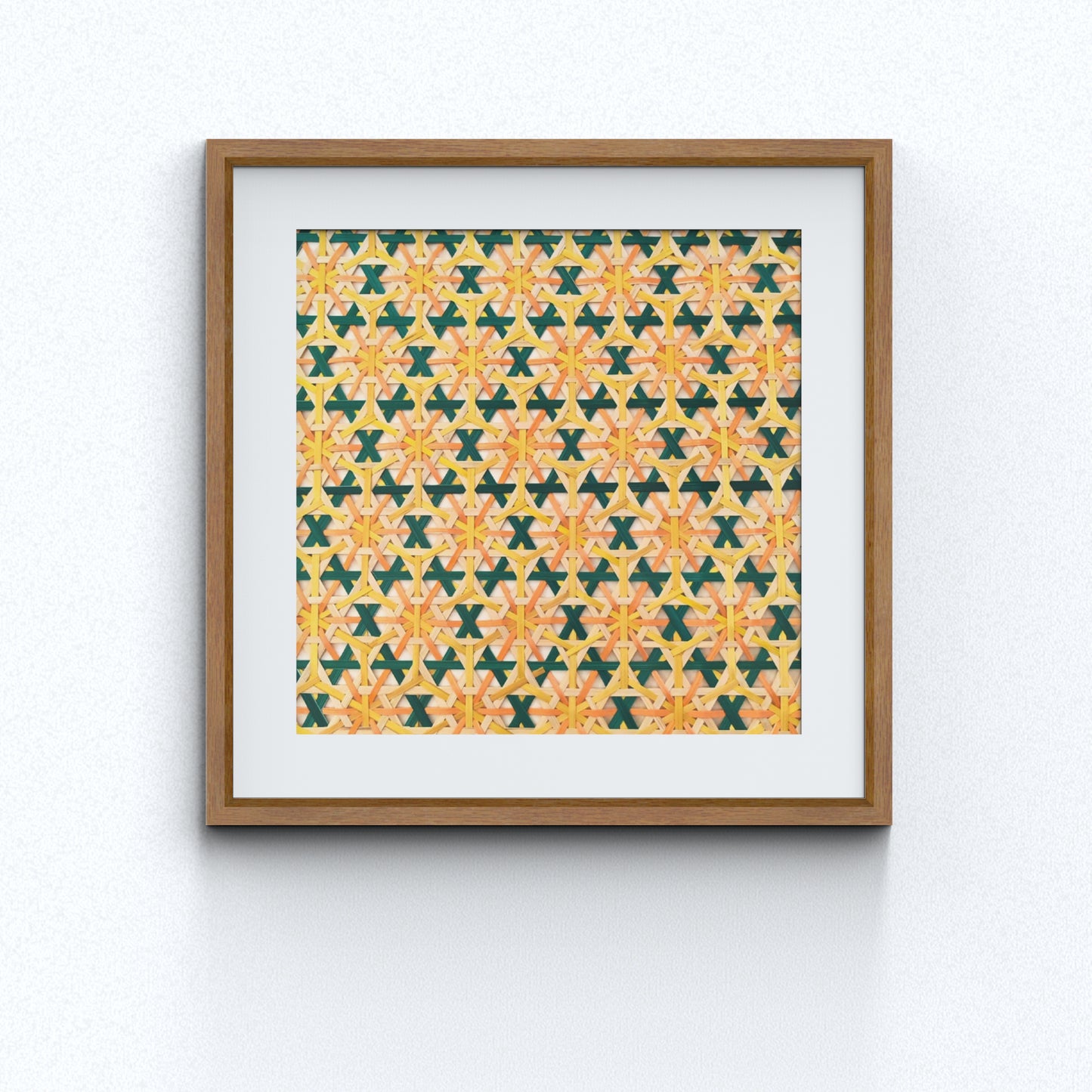 Handcrafted Bamboo art for wall decor BW-22