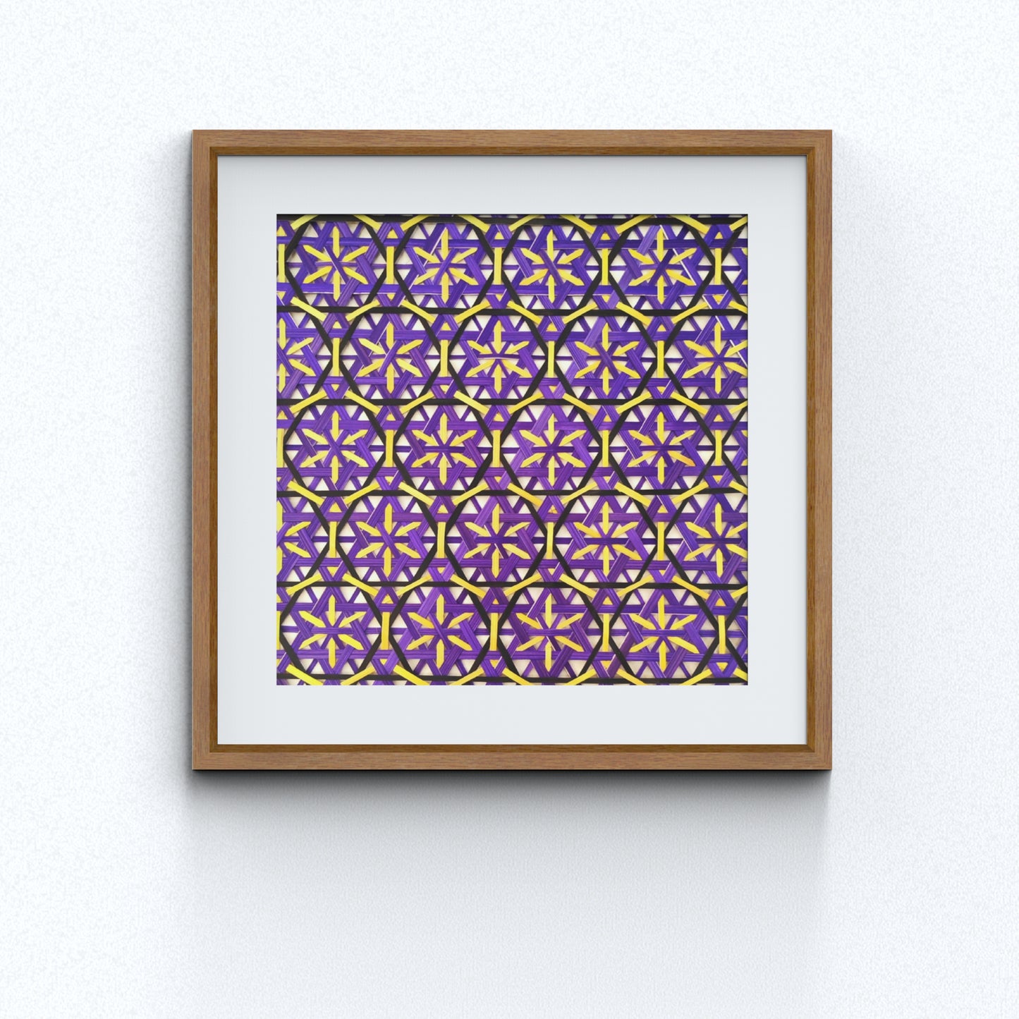 Handcrafted Bamboo art for wall decor BW-23