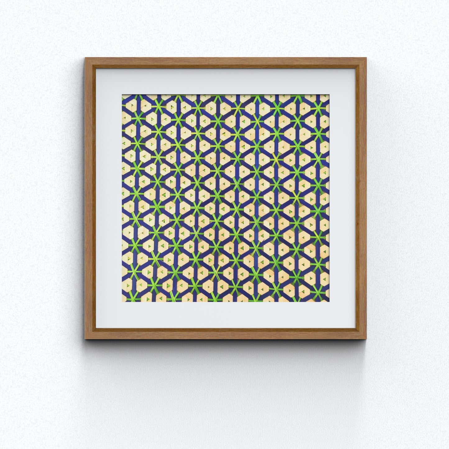 Handcrafted Bamboo art for wall decor BW-24