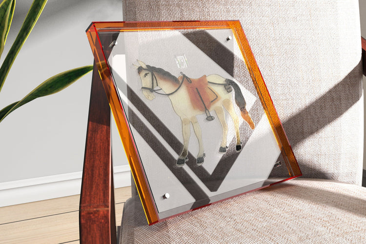 Acrylic Framed Shadow Puppet Art