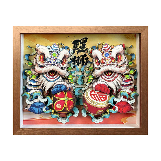 Heritage Handmade: 3D Chinese Paper-Cut Art  WPC-06