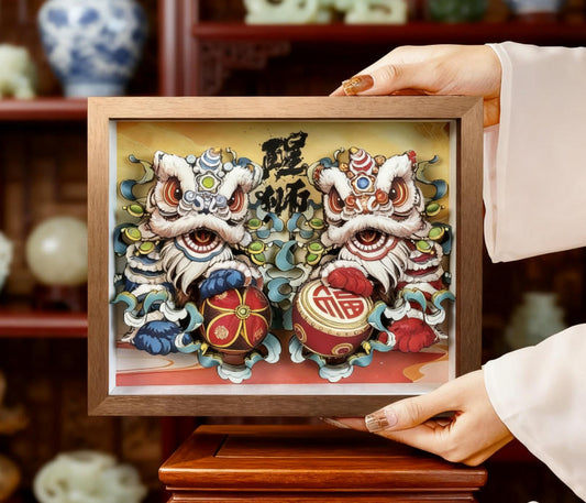 Heritage Handmade: 3D Chinese Paper-Cut Art  WPC-06