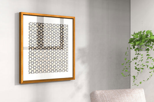 Handcrafted Bamboo art for wall decor BW-12