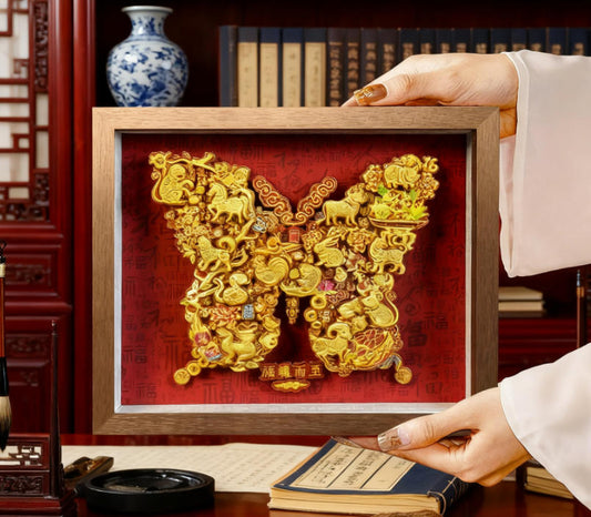 Heritage Handmade: 3D Chinese Paper-Cut Art  WPC-07