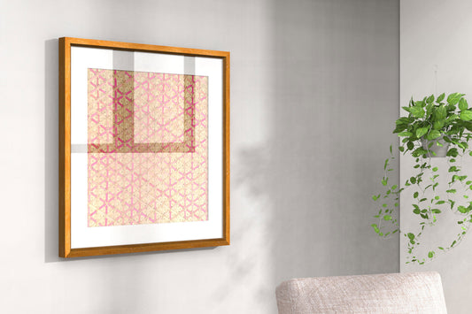 Handcrafted Bamboo art for wall decor BW-13