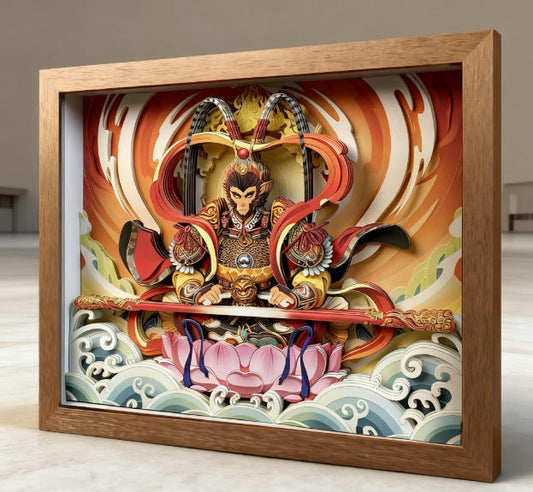 Heritage Handmade: 3D Chinese Paper-Cut Art  WPC-08