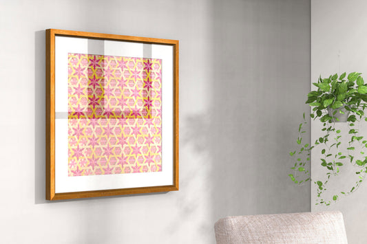 Handcrafted Bamboo art for wall decor BW-16