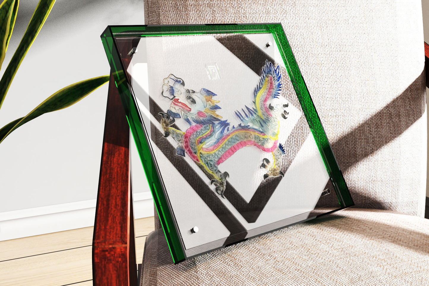 Dipinto del Teatro delle Ombre Cinese SP-01