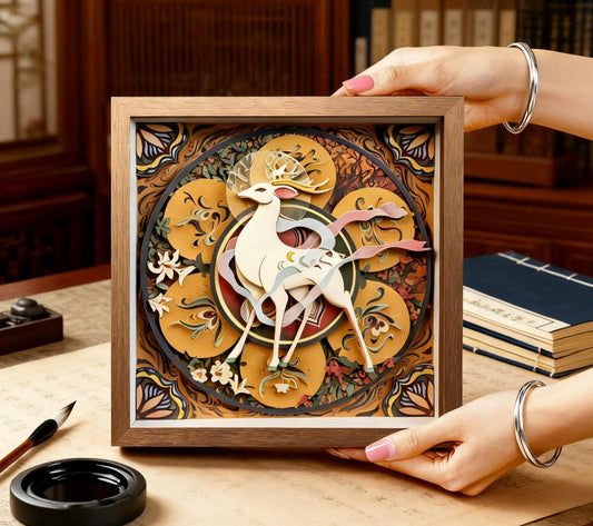Heritage Handmade: 3D Chinese Paper-Cut Art  WPC-01