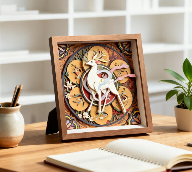 Heritage Handmade: 3D Chinese Paper-Cut Art  WPC-01