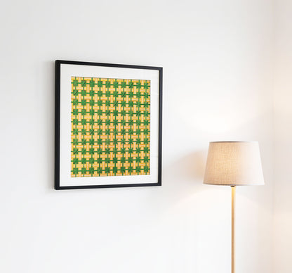 Handcrafted Bamboo art for wall decor BW-20