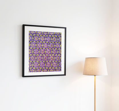 Handcrafted Bamboo art for wall decor BW-23