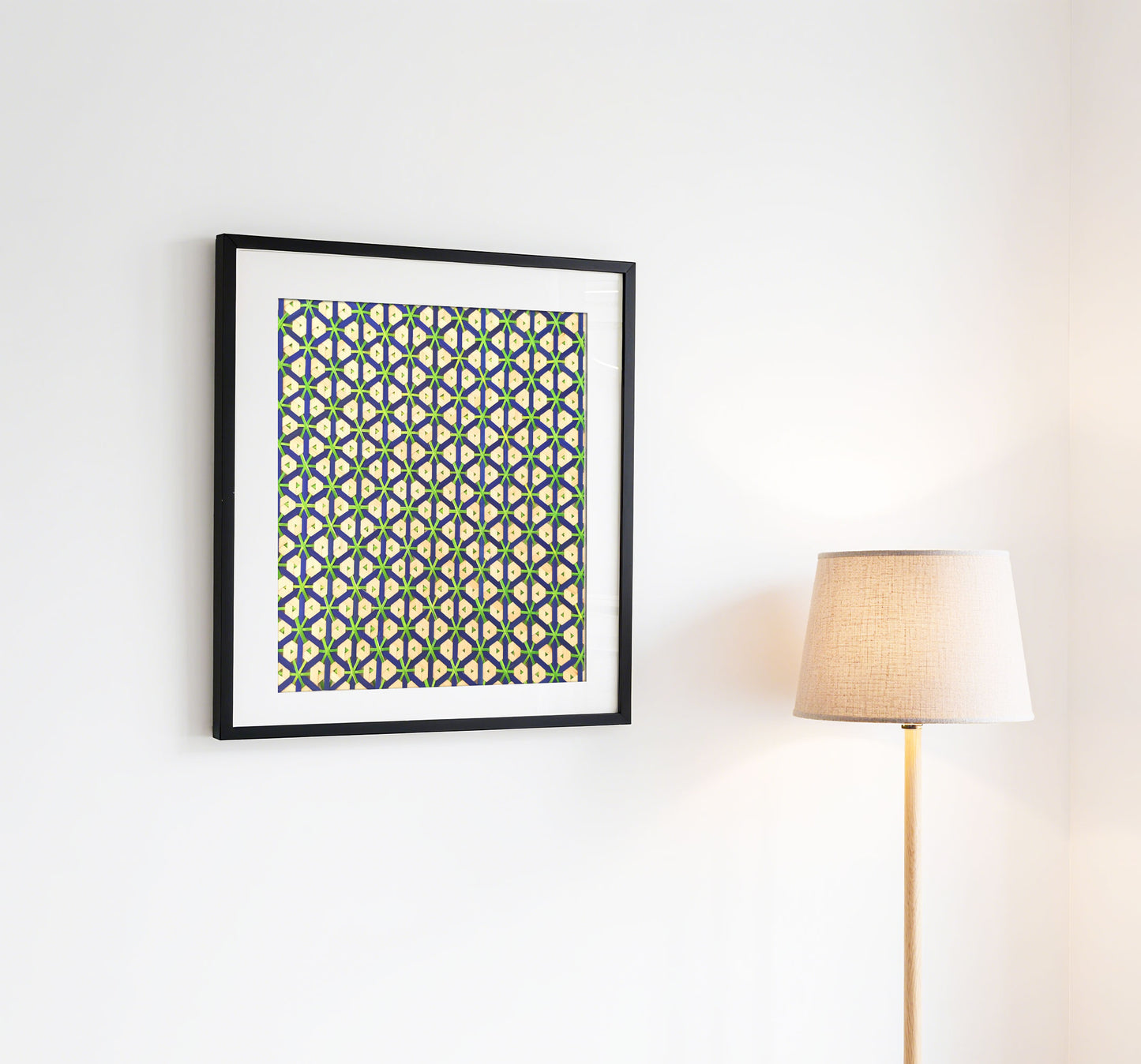 Handcrafted Bamboo art for wall decor BW-24