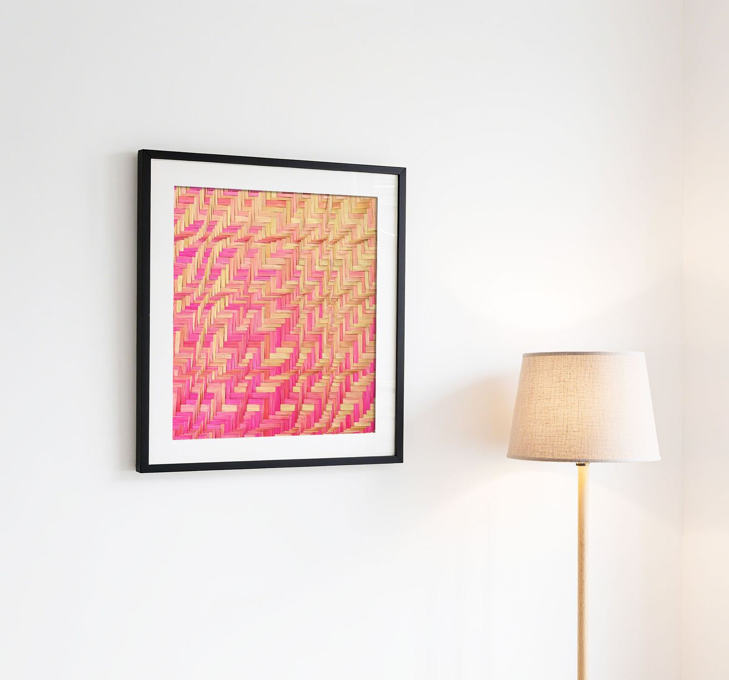 Handcrafted Bamboo art for wall decor BW-02