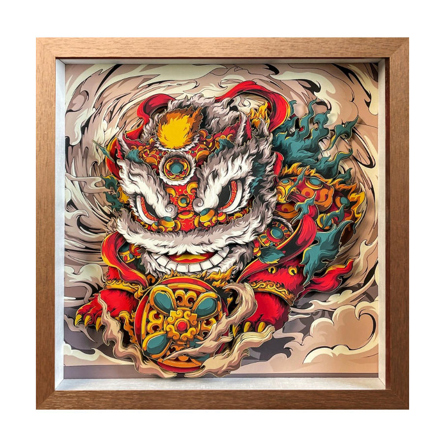 Heritage Handmade: 3D Chinese Paper-Cut Art  WPC-02