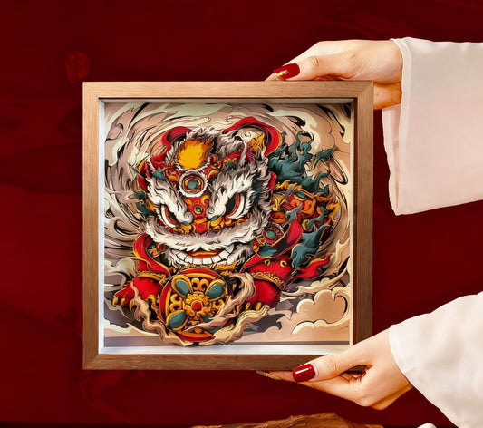 Heritage Handmade: 3D Chinese Paper-Cut Art  WPC-02