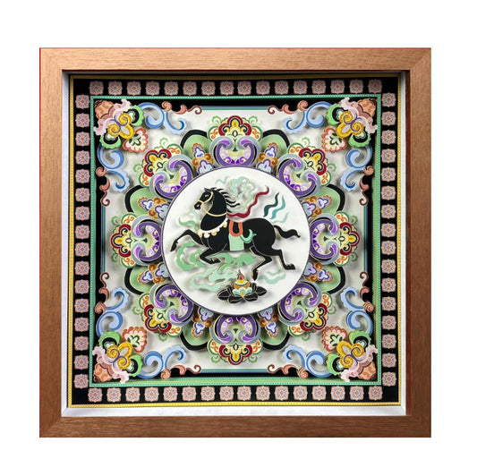 Heritage Handmade: 3D Chinese Paper-Cut Art  WPC-03