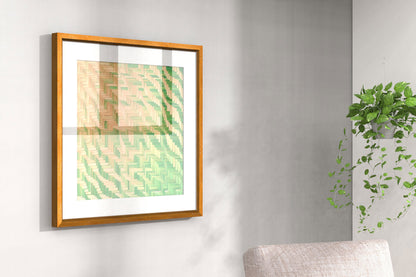 Handcrafted Bamboo art for wall decor BW-03