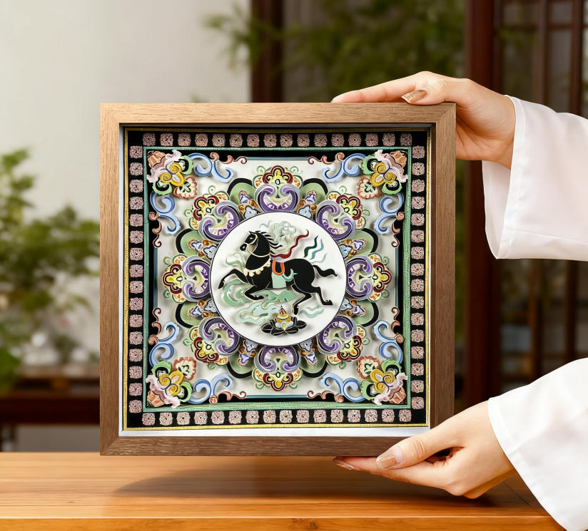 Heritage Handmade: 3D Chinese Paper-Cut Art  WPC-03