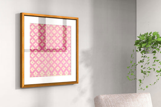 Handcrafted Bamboo art for wall decor BW-04