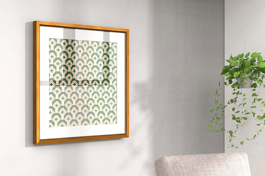 Handcrafted Bamboo art for wall decor BW-07