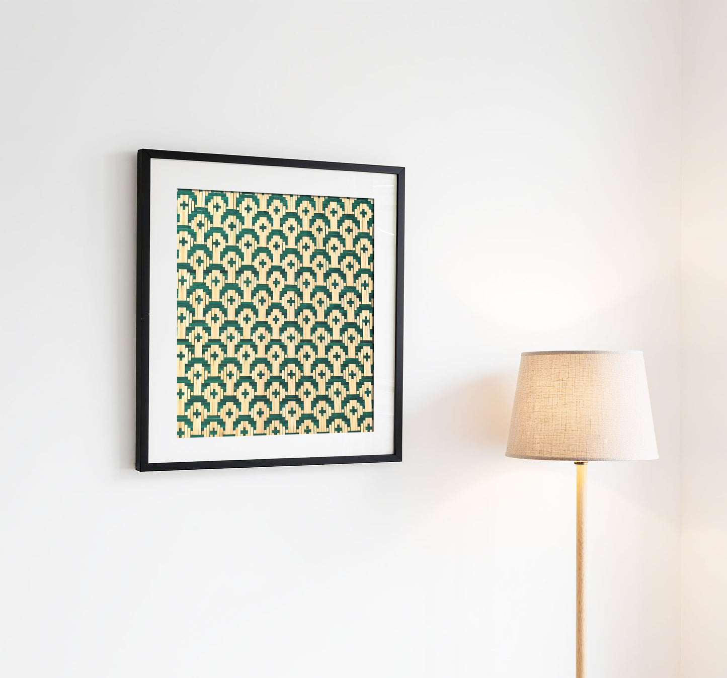 Handcrafted Bamboo art for wall decor BW-07