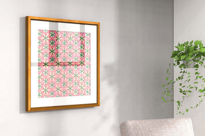 Handcrafted Bamboo art for wall decor BW-08