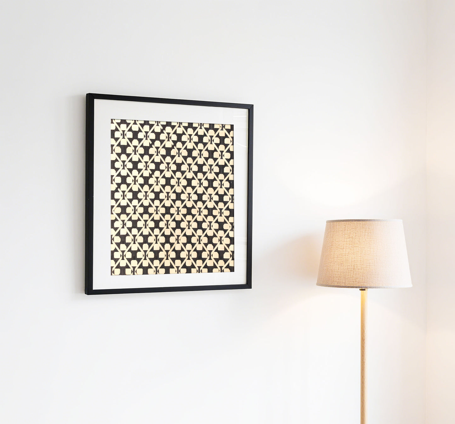 Handcrafted Bamboo art for wall decor BW-09