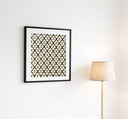 Handcrafted Bamboo art for wall decor BW-09