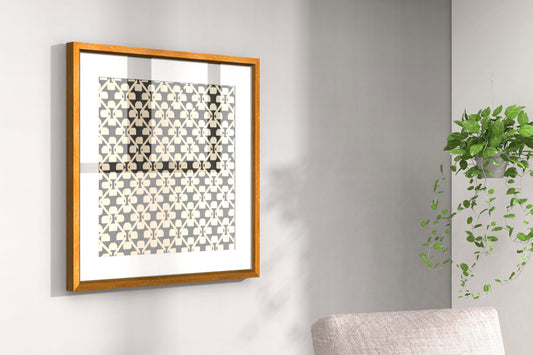 Handcrafted Bamboo art for wall decor BW-09