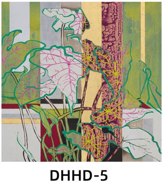 French Mid-Century Floral Acrylic Painting（副本）