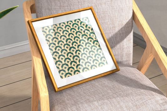 Handcrafted Bamboo art for wall decor BW-07