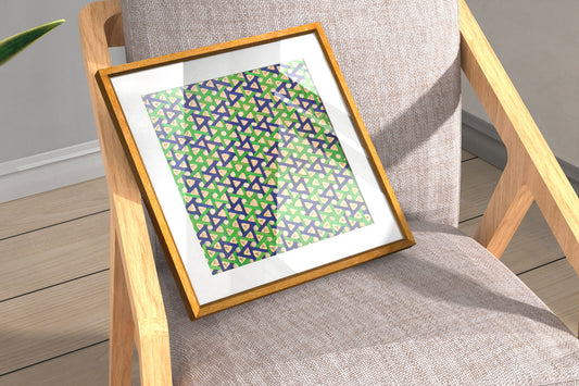 Handcrafted Bamboo art for wall decor BW-11