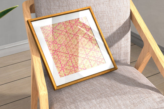 Handcrafted Bamboo art for wall decor BW-13