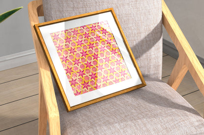 Handcrafted Bamboo art for wall decor BW-16