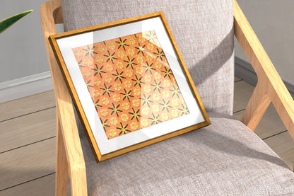 Handcrafted Bamboo art for wall decor BW-17