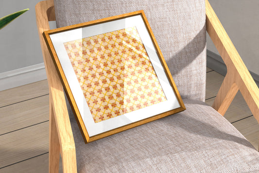 Handcrafted Bamboo art for wall decor BW-19